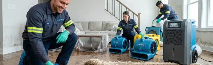 Water damage restoration team serving Greensboro, NC homes and businesses